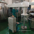 Hydraulic lifting basket mill for paints